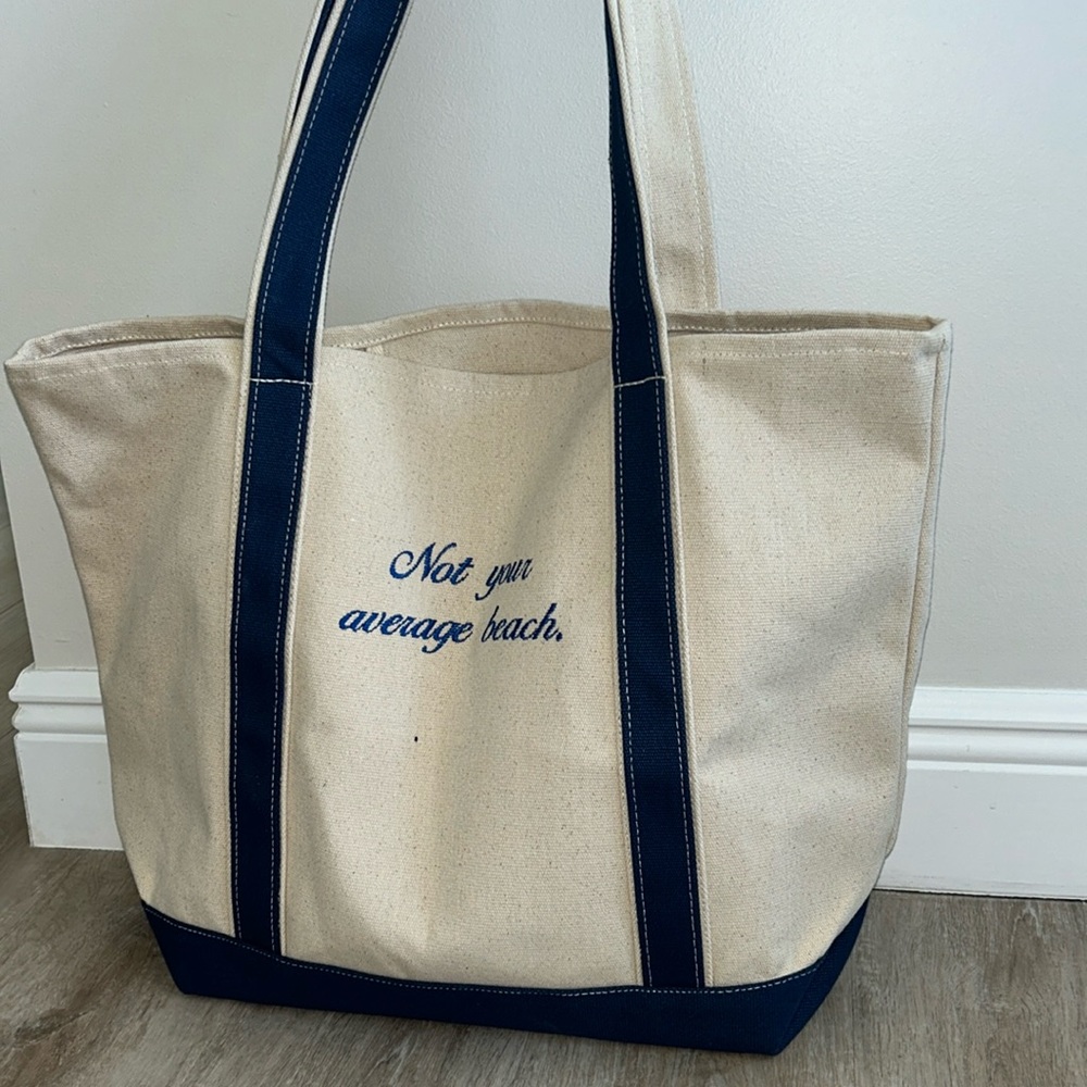 Not your average beach tote